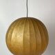 Suspension vintage cocon de l'ère spatiale, Italie 1960