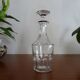 Crystal decanter Saint Louis / Baccarat - Cato flat ribs - Epoch XIXth - 21 cm