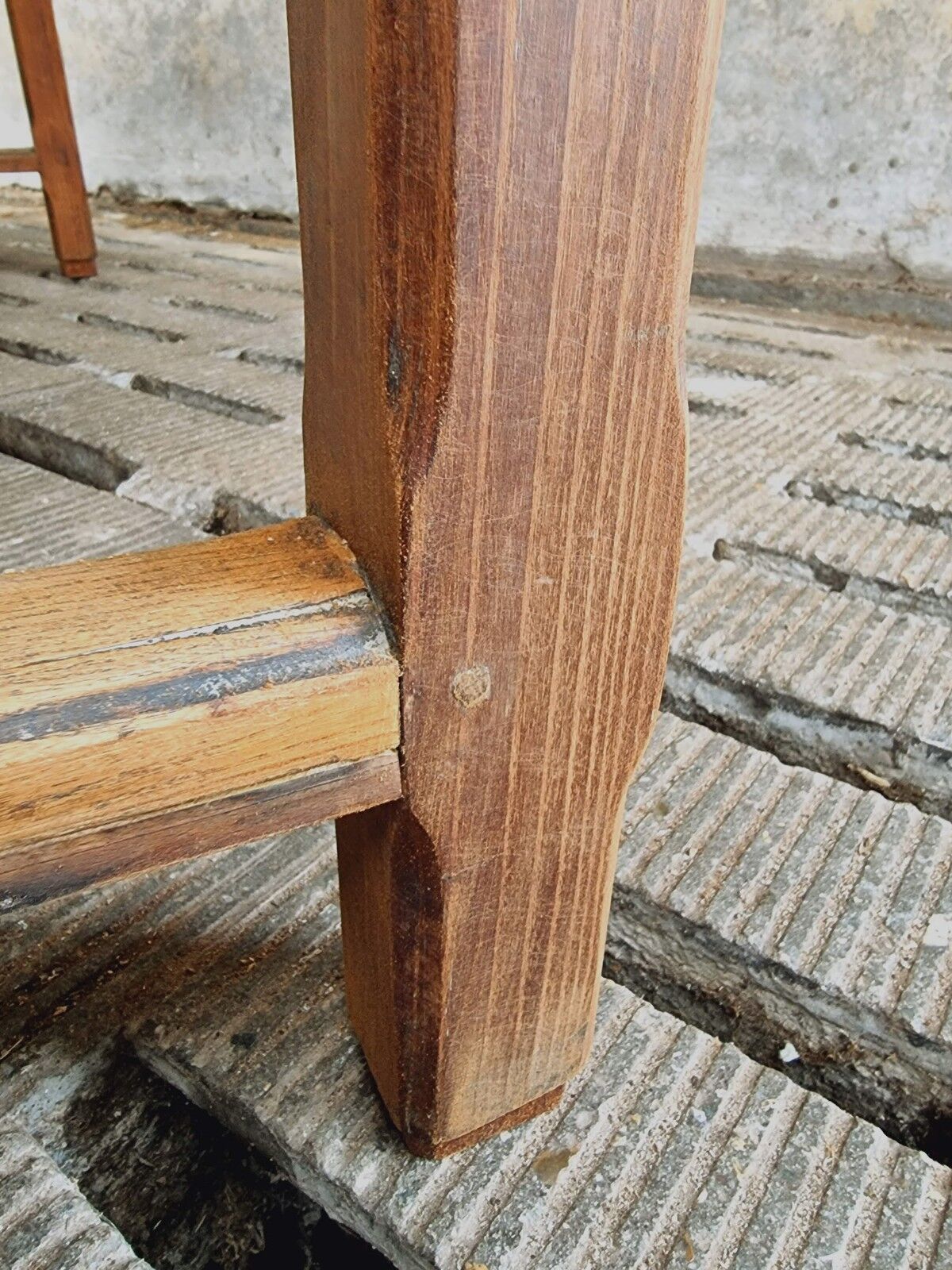 Antique table farmers dining table