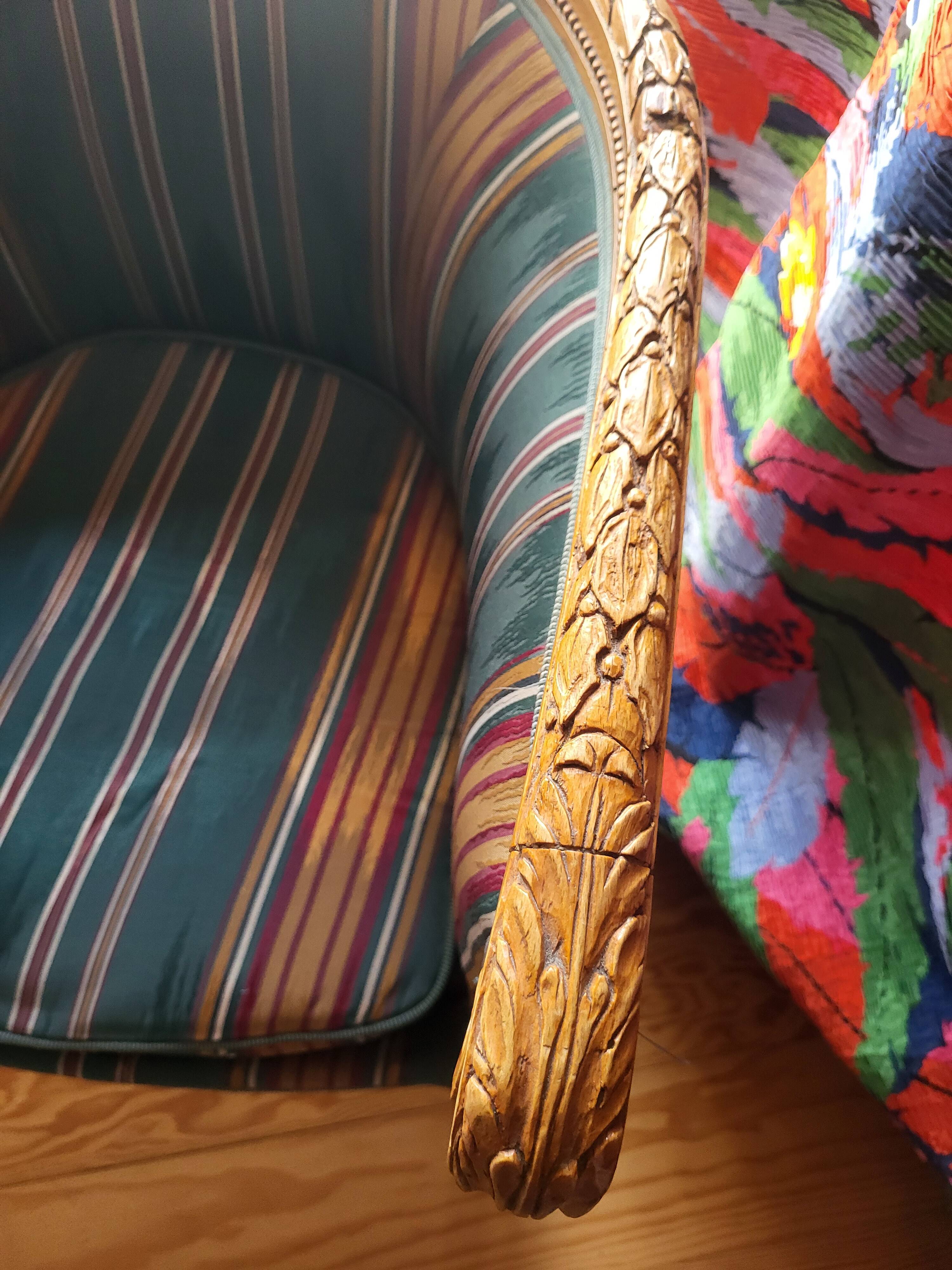 Louis XVI style armchair