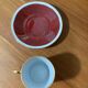 Hand-painted Limoges porcelain cup and saucer signed R. Blier