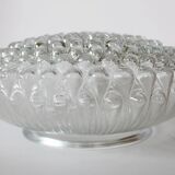 Grand globe de lampe vintage en verre transparent, globe de remplacement