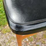 Series of 6 old Scandinavian design chairs