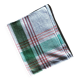 Vintage tablecloth, blue with stripes