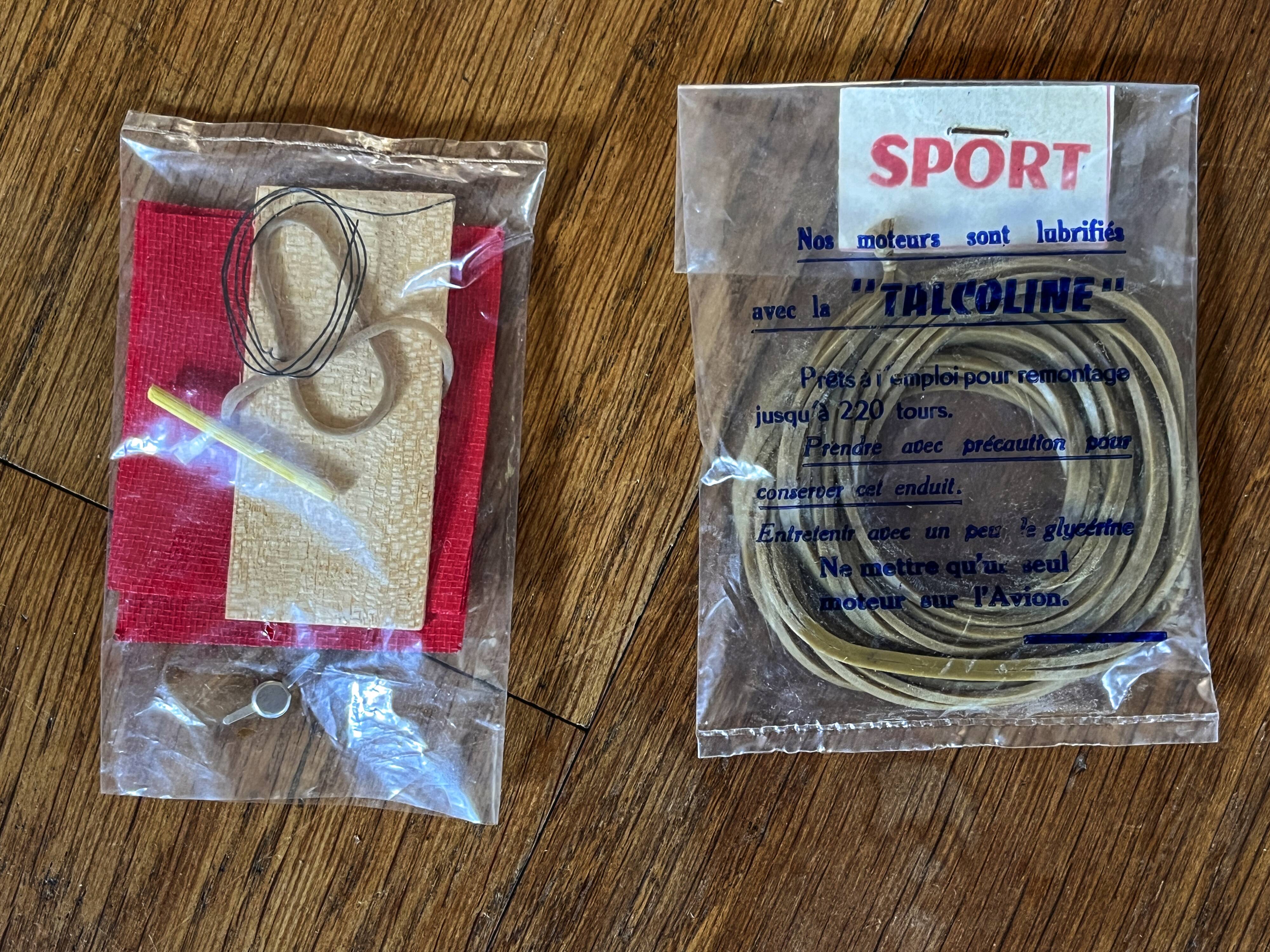 The French Airplane, "Sport" model circa 1950, United France unmanned aircraft