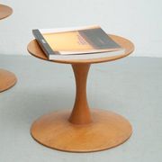 Set of 2x stools by Nanna Ditzel for Kolds Sawmill, 1960s