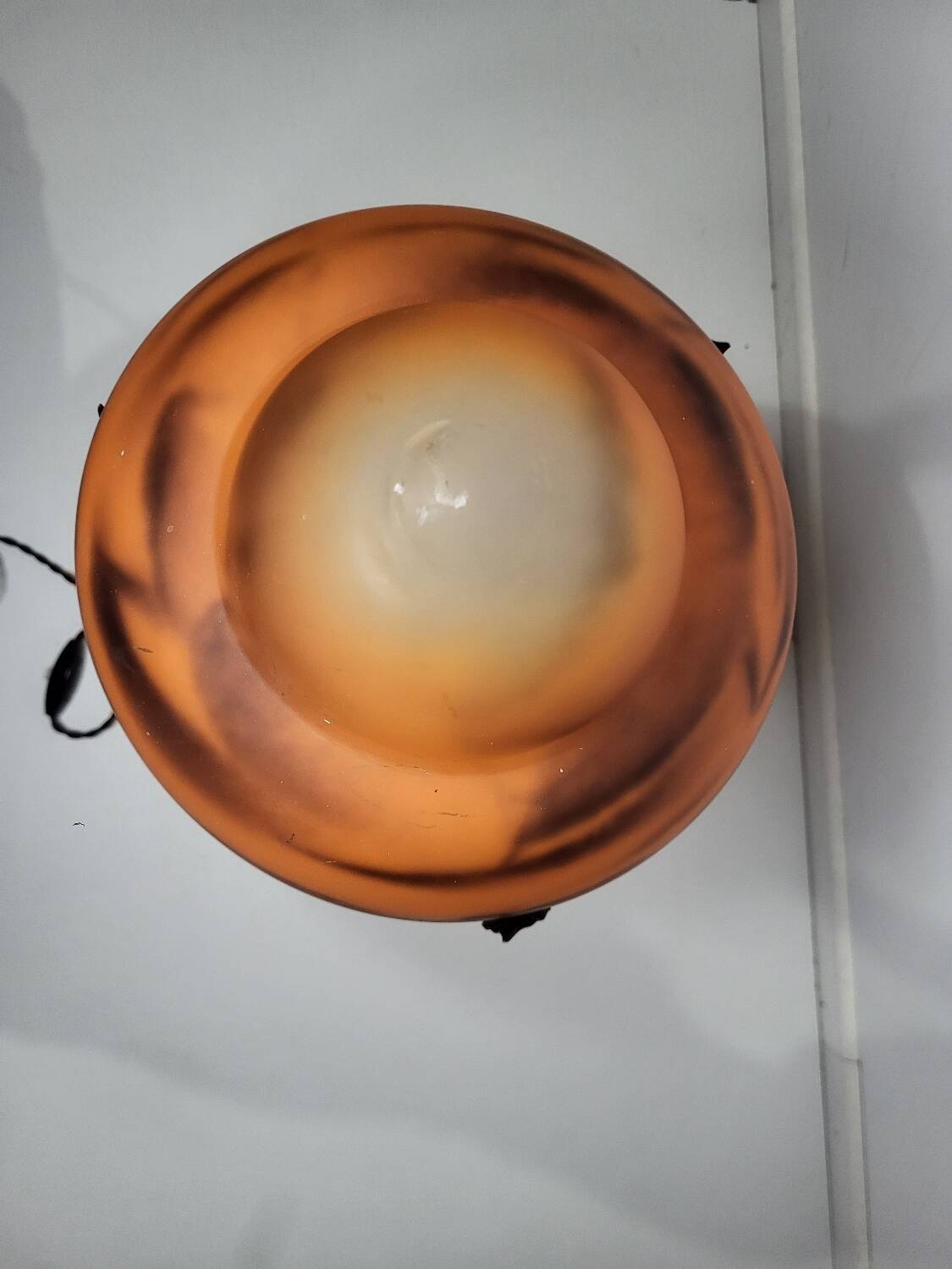 Lampe en verre- art nouveau