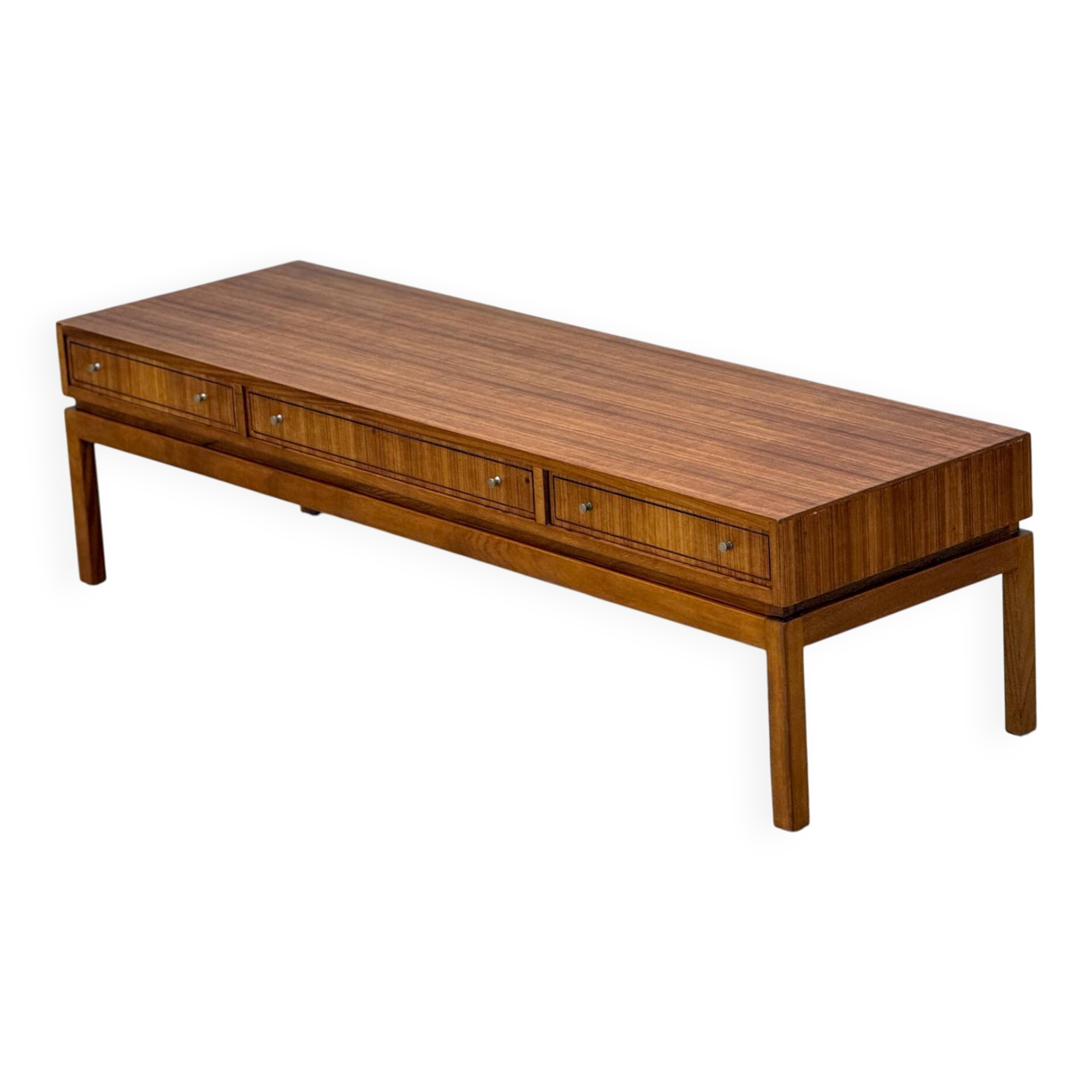 Walter Cornell Walnut Low Sideboard for Greaves & Thomas, 1960s