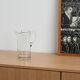 Glass jug, Danish design, 1970s, production: Denmark