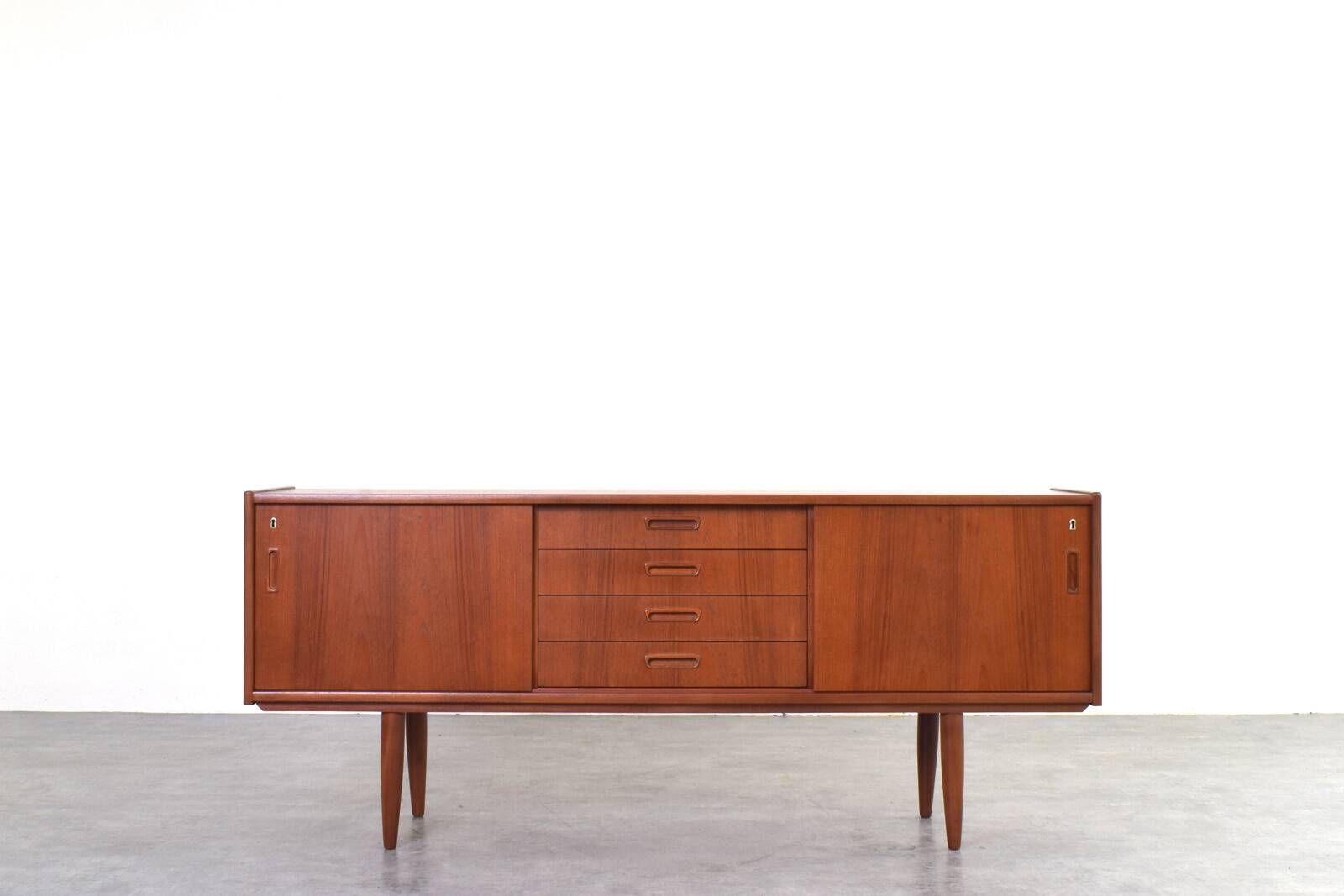 Mid-Century Danish Teak Sideboard, 1960s.