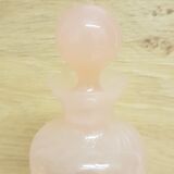 Pink opaline perfume bottle
