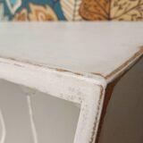 Commode secrétaire patinée