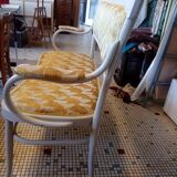 Bench jacob and joseph kohn art deco fabric