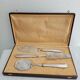 Cutlery with minerva silver handle