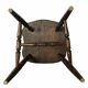Set de 4 chaises montagnardes en chêne