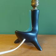 Pied de lampe en céramique années 60's