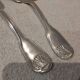 Silver-plated ice cream serving set for 2, Christofle Vendôme silversmith