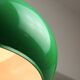 Vintage Green Italian Pool Table Lamp in Brass and Plastic