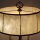 French Empire Style 3 Light Boulotte Table Lamp with Lion Feet and Shade