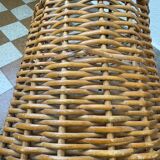 Lampes cep de vigne et rotin années 60 (X2)