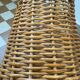 60s vine and rattan lamps (X2)