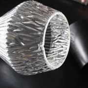 Glass & chrome suspension