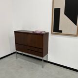 African rosewood drink cabinet, circa 1950