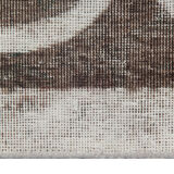 Tapis persan en laine surteinte tissée à la main tapis traditionnel oriental gris - 0.90x139cm