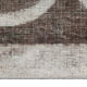 Tapis persan en laine surteinte tissée à la main tapis traditionnel oriental gris - 0.90x139cm