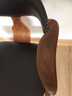 Cow hoorn chair by Louis Van Teeffelen for Awa 1950's