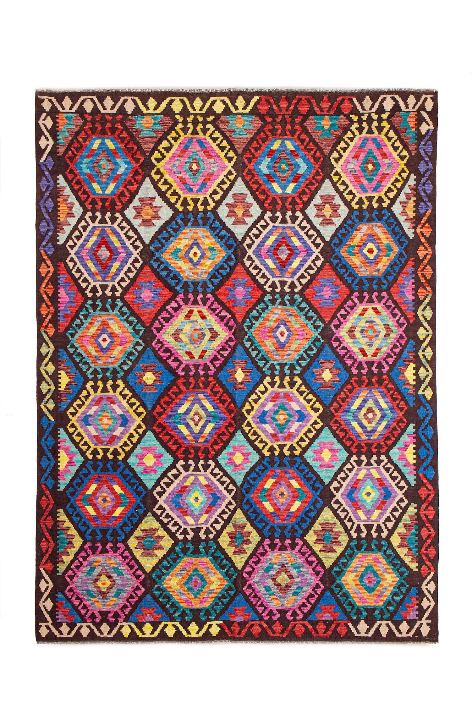 Pashtun Afghan kilim 235 x 177 cm