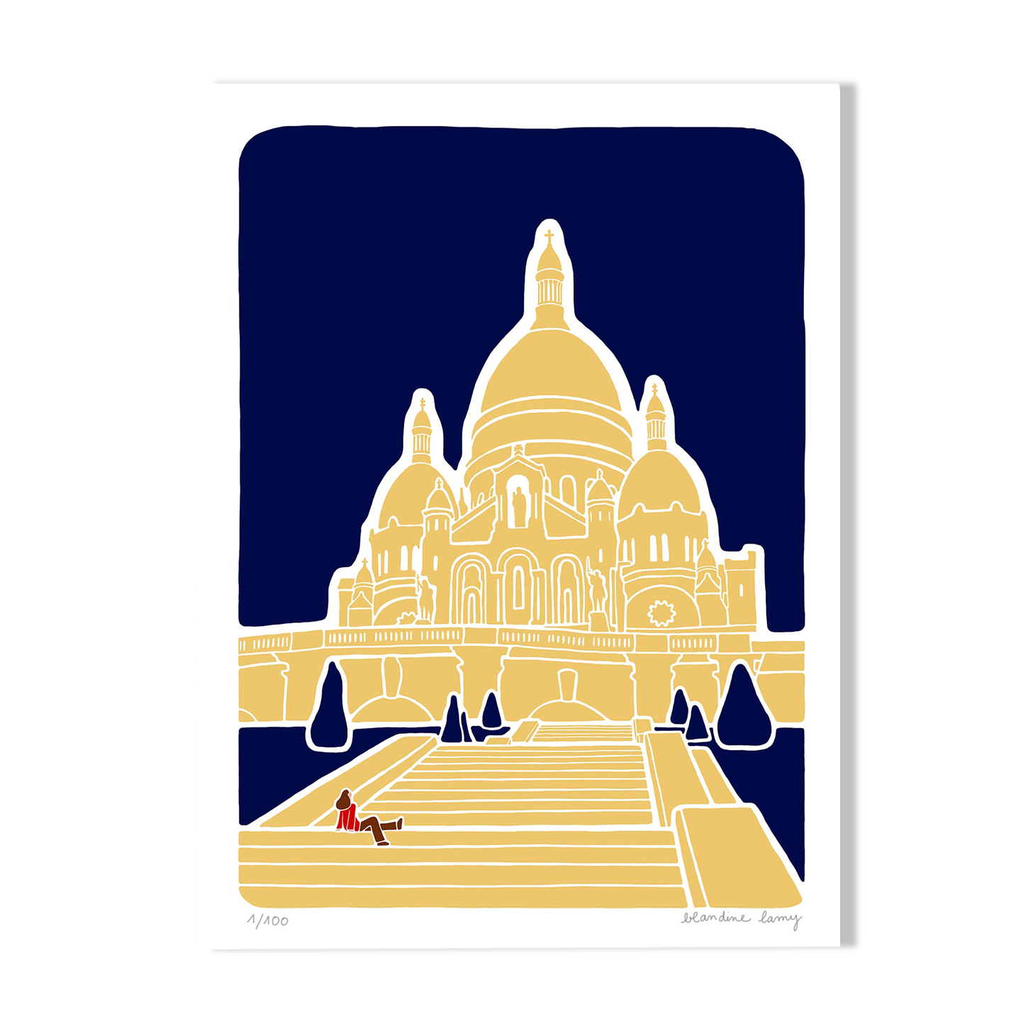 Illustration "sacred heart"