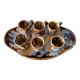 Ceramic Liqueur Service