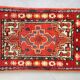 tapis velouré oriental vintage - 40cm x 62cm