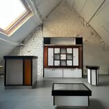 Atypical 1980s living room furniture set