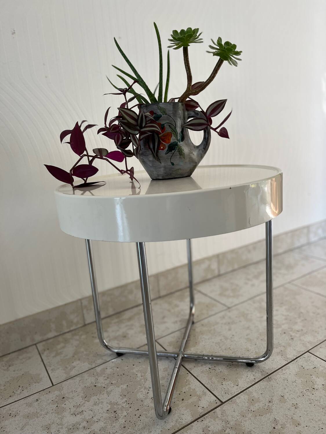 Vintage 70s side coffee table