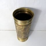 Old brass umbrella stand