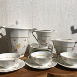 Service a thé G Boyer en porcelaine