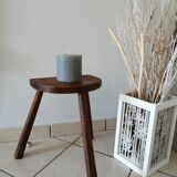 Tabouret trépieds en bois