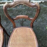 Louis Philippe style beech chairs