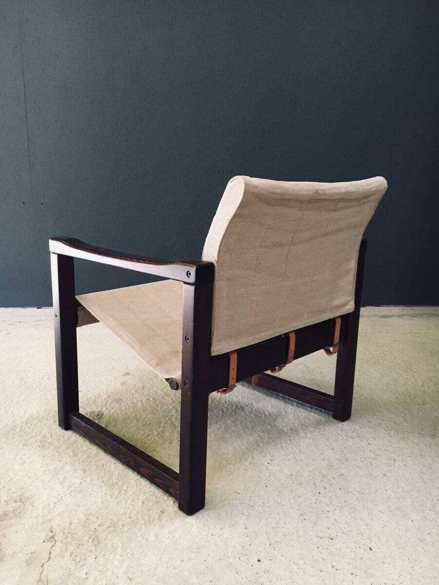 Diana Safari Lounge Chairs attributed to Karin Mobring for Ikea, 1970s, Set of 2