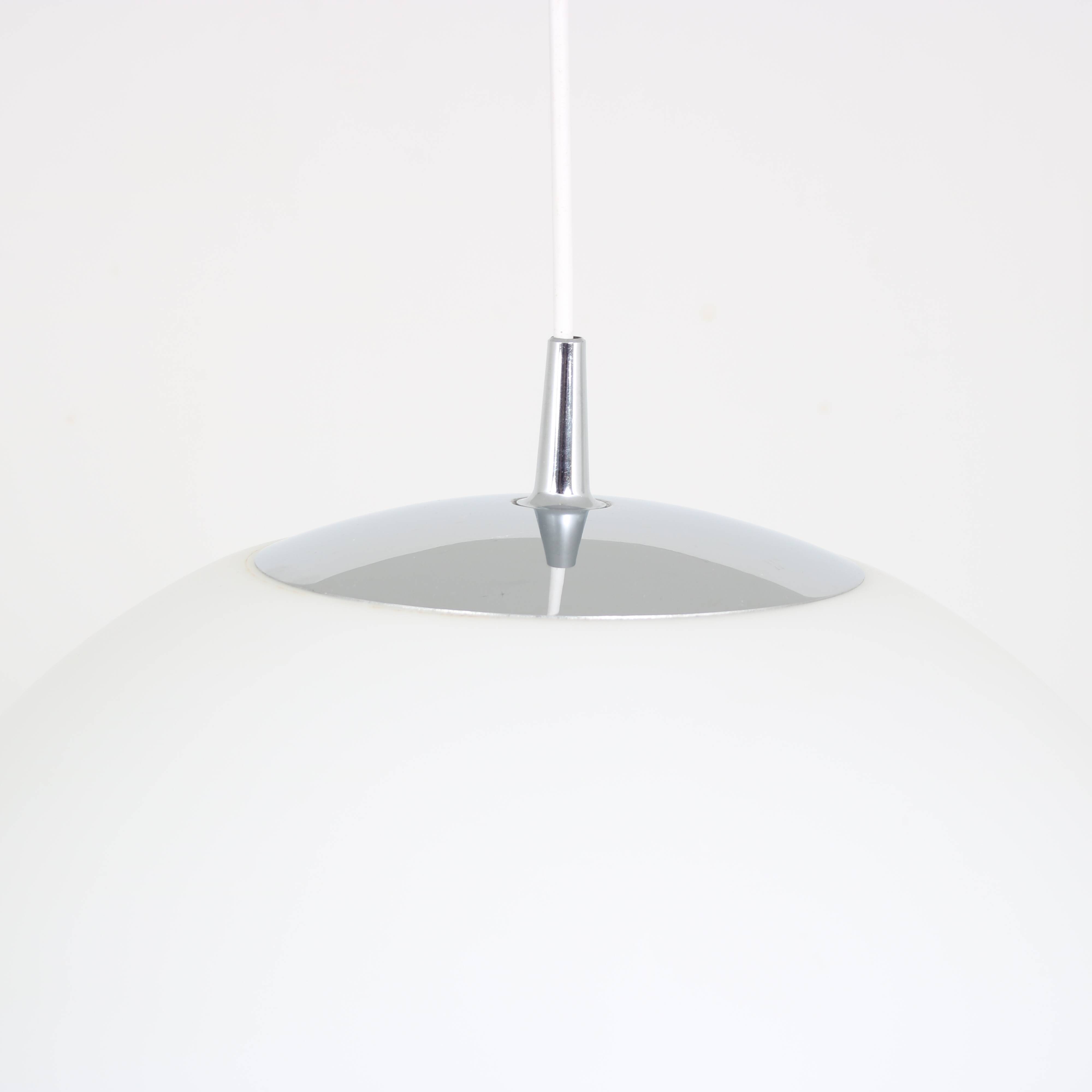 1960s Large round hanging lamp by Peill & Putzler, Germany