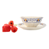 Saucière sarreguemines, ribeauville model, 1930/40, vintage french