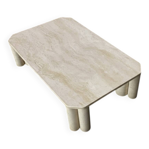 table basse en travertin - italien