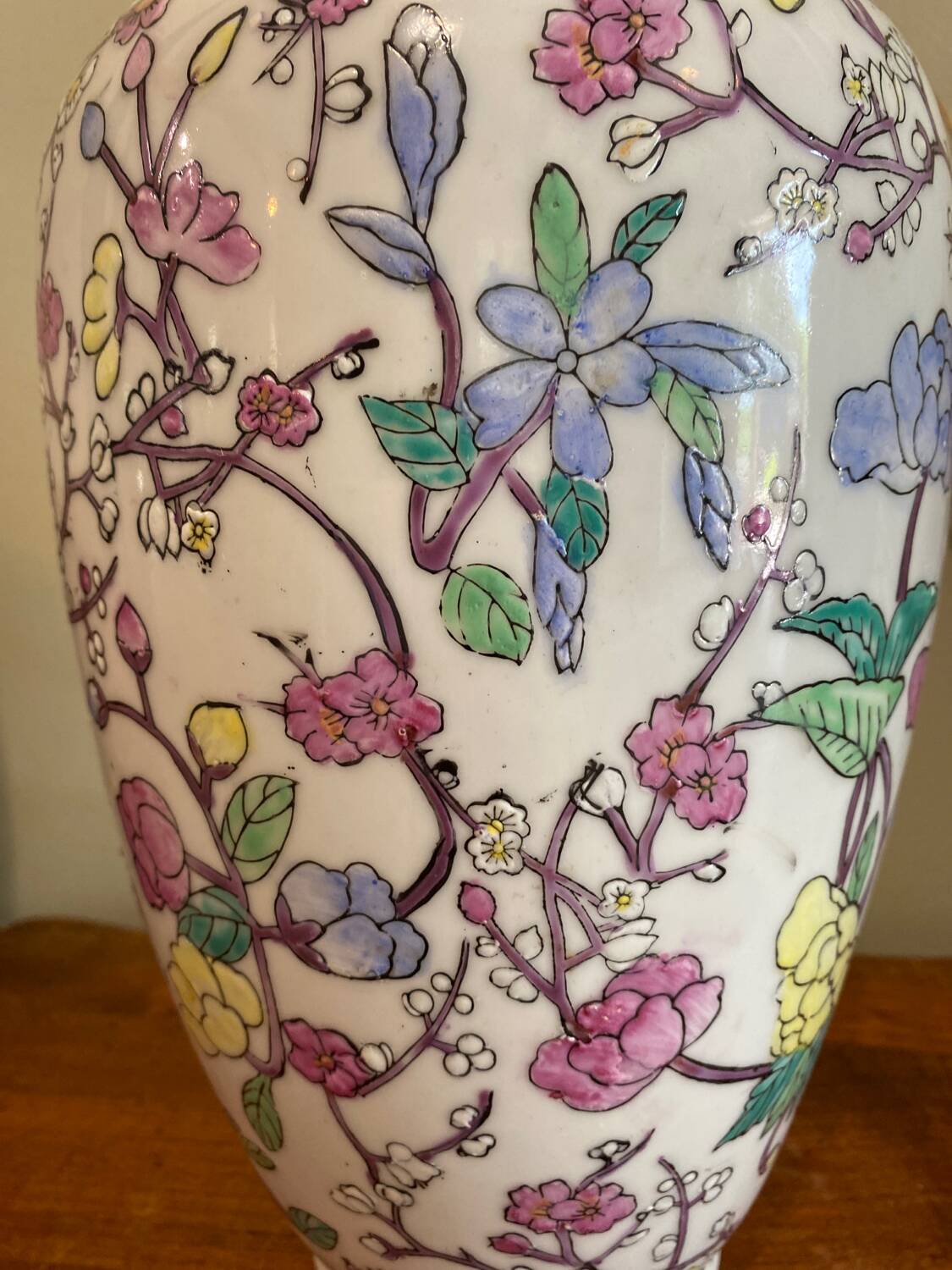 Large flower vase