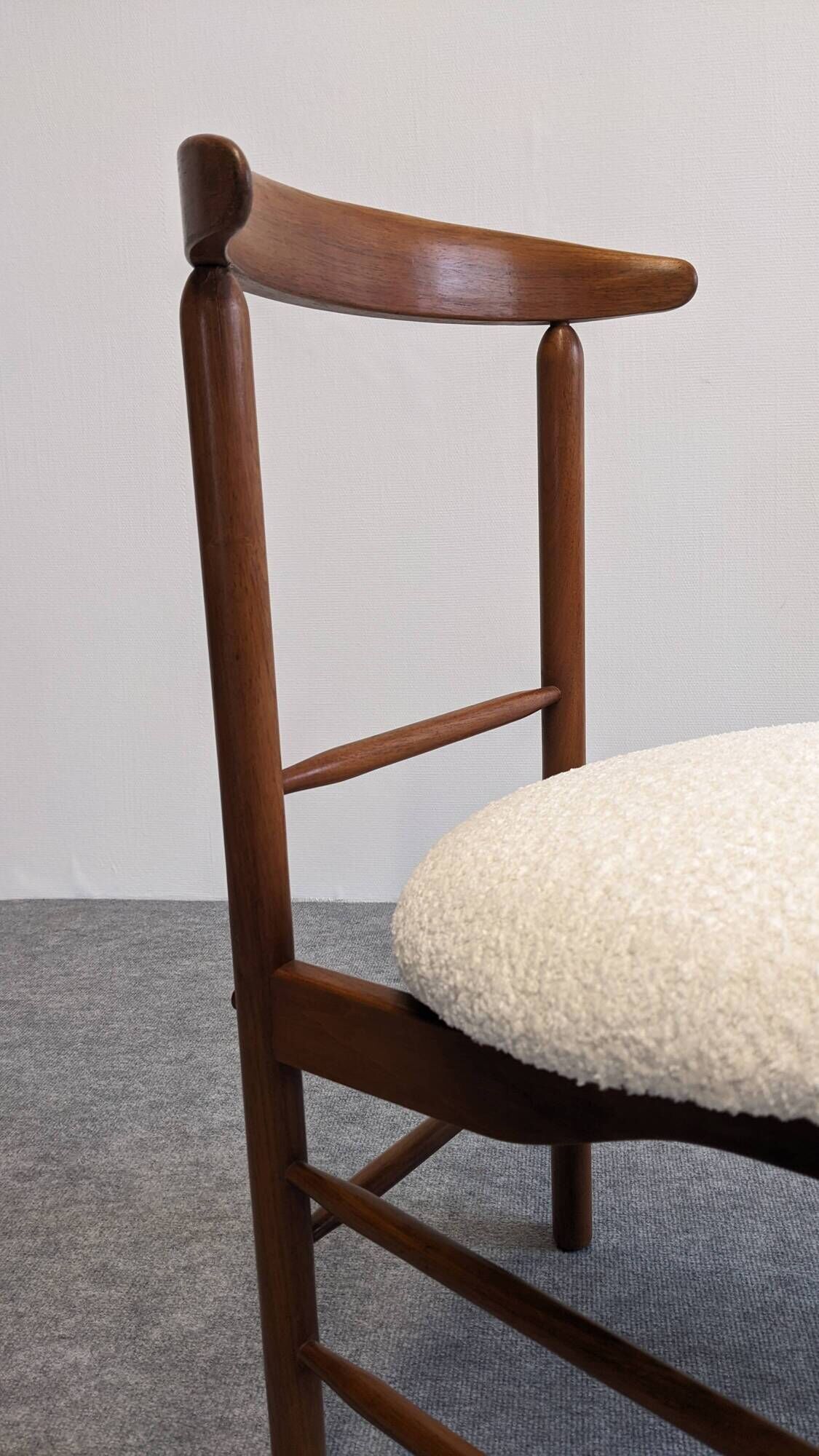 Set of 4 modernist chairs by Greta Magnusson Grossman, USA circa 1950
