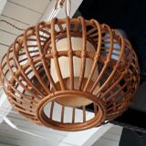 Rattan ball suspension