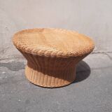 Rattan coffee table