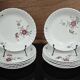 Set of 6 deep plates KG Lunéville Service Fleurs des Indes