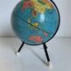 Vintage globe 1960 terrestrial small tripod Taride - 17 cm